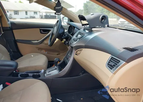 2013 Hyundai Elantra Gls из США, поврежденный, VIN 5NPDH4AE2DH189674